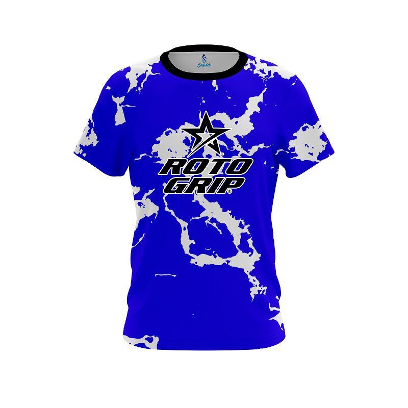 Roto Grip Blue Shock CoolWick Bowling Jersey