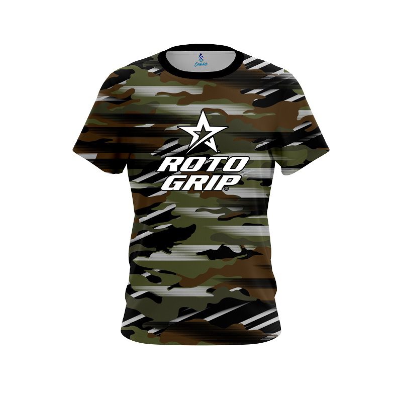 Roto Grip Camo Grunge CoolWick Bowling Jersey