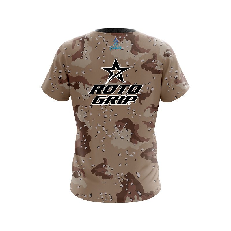 Roto Grip Camo Reserves CoolWick Bowling Jersey - Image 2
