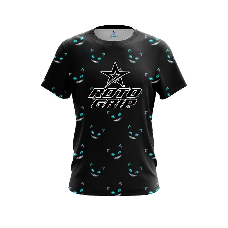 Roto Grip Cheshire Midnight Cat CoolWick Bowling Jersey