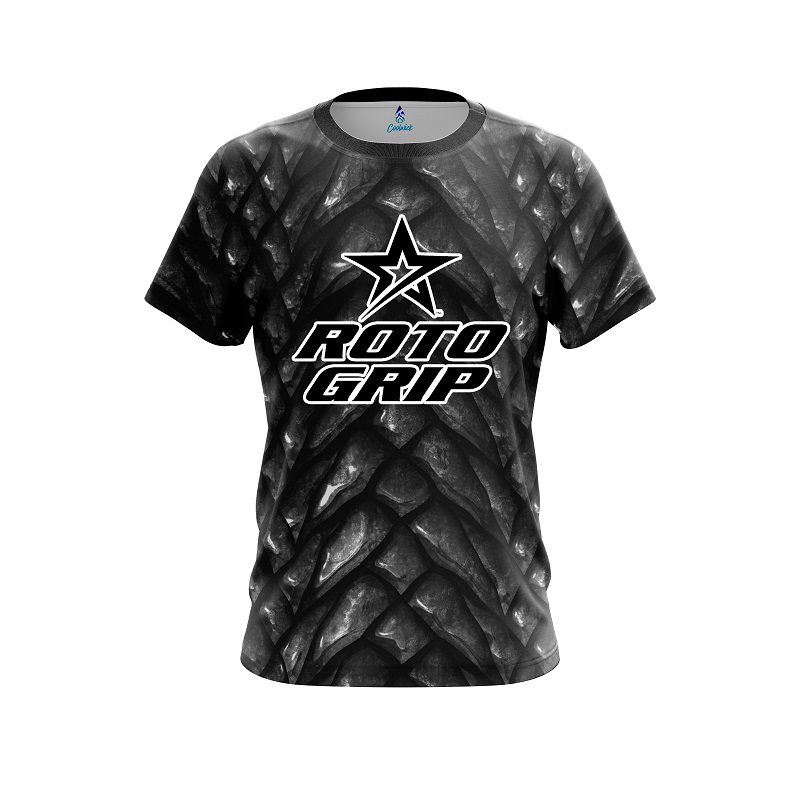 Roto Grip Black Dragon Scales CoolWick Bowling Jersey