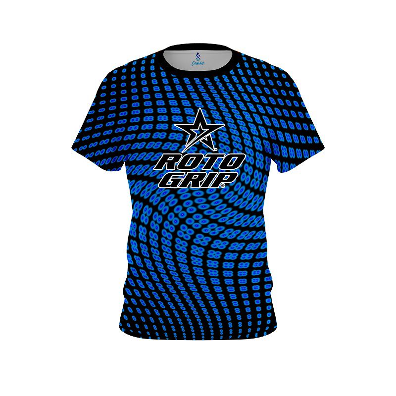 Roto Grip Dyanamic Flux Blue CoolWick Bowling Jersey