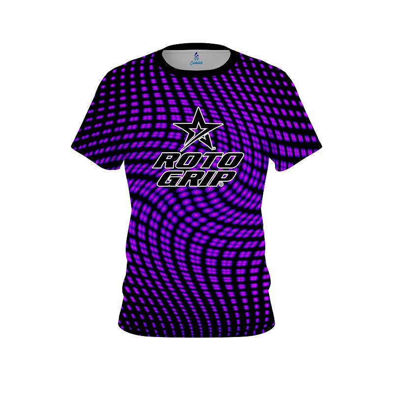 Roto Grip Dyanamic Flux Purple CoolWick Bowling Jersey