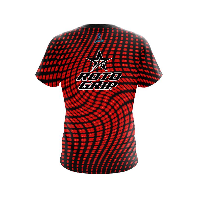 Roto Grip Dyanamic Flux Red CoolWick Bowling Jersey - Image 2