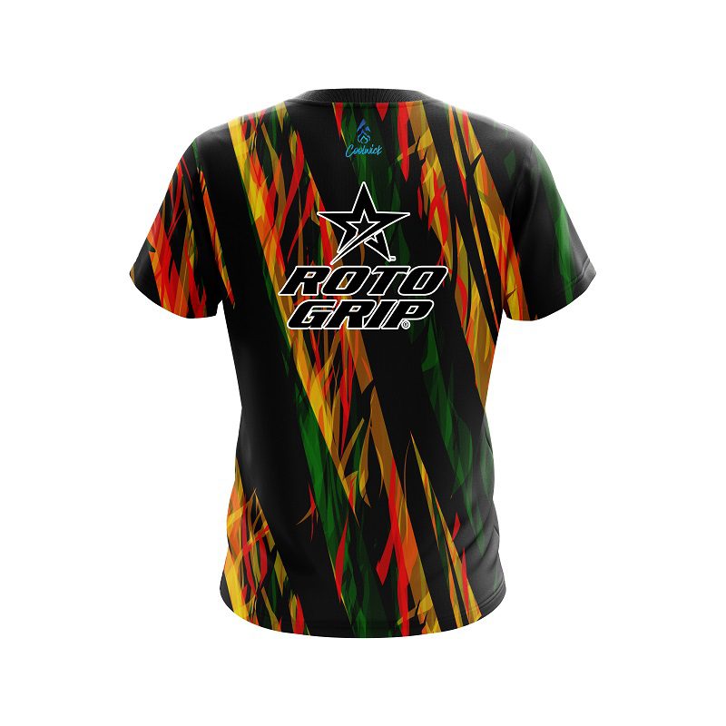 Roto Grip Exotic Chaos CoolWick Bowling Jersey - Image 2