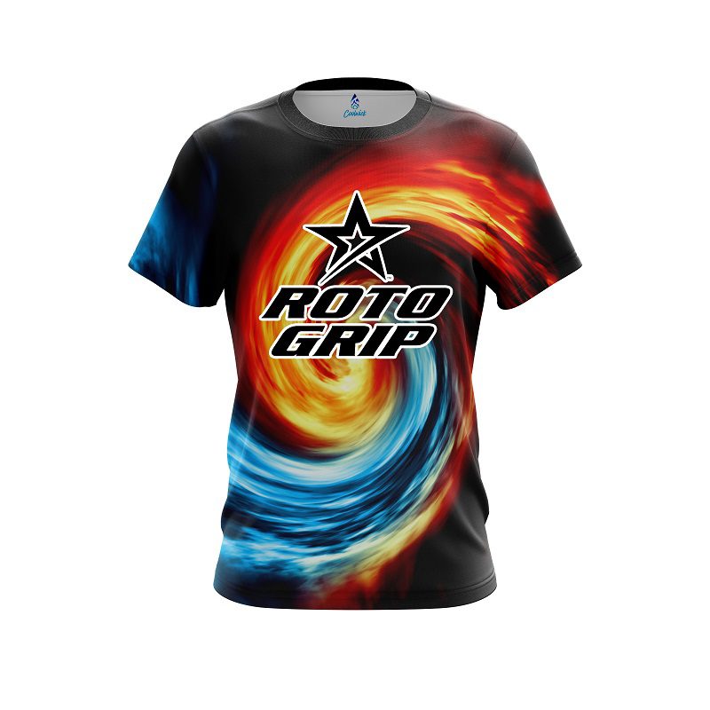 Roto Grip Fire And Ice Vortex CoolWick Bowling Jersey