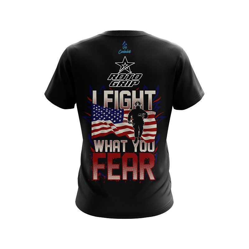 Roto Grip Brave Fire Fighter CoolWick Bowling Jersey - Image 2