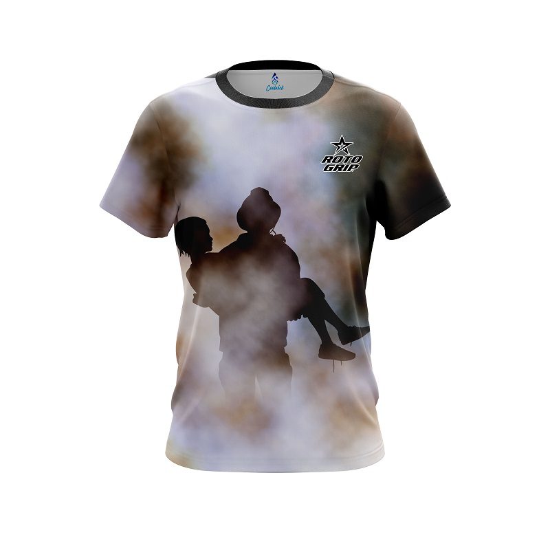 Roto Grip Firefighters prayer CoolWick Bowling Jersey