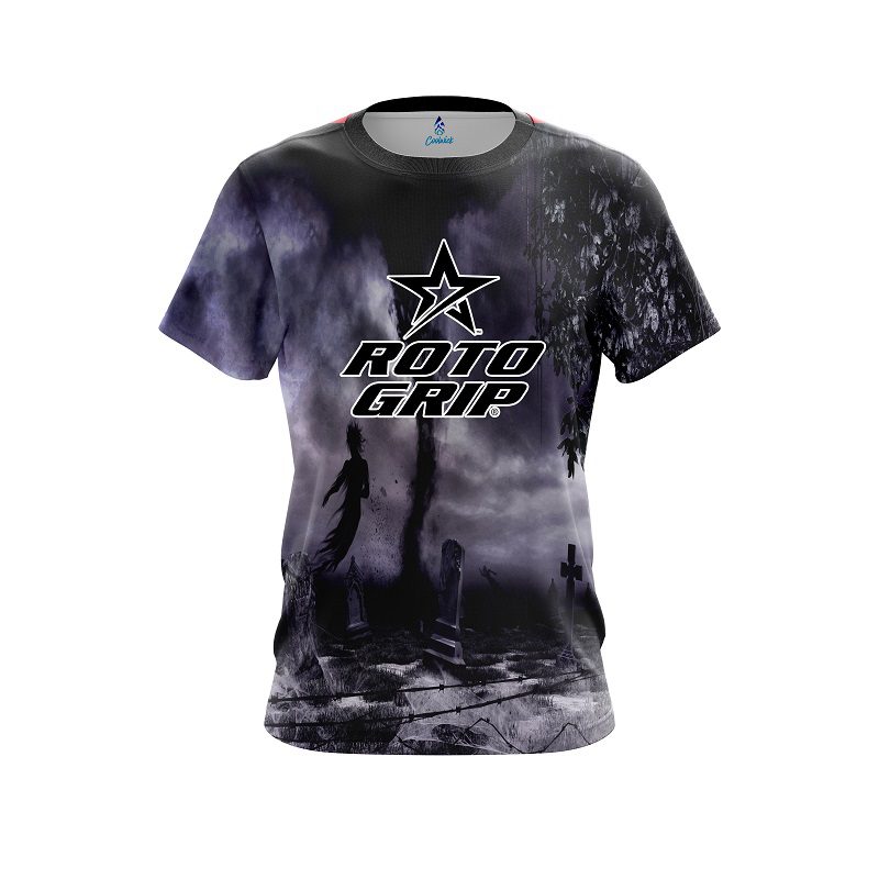 Roto Grip Ghost Cemetery CoolWick Bowling Jersey