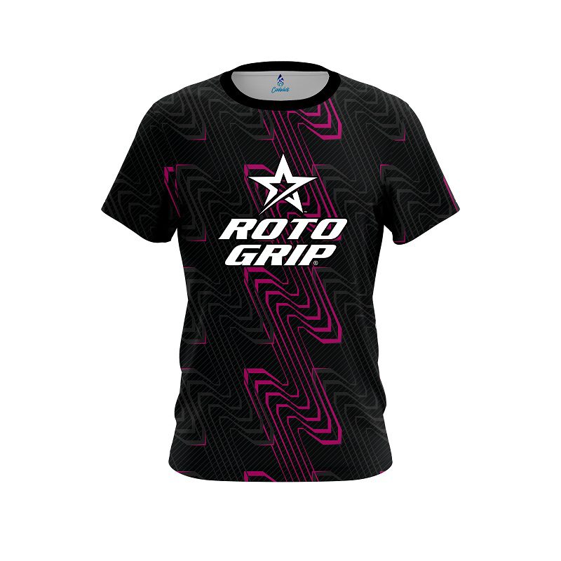 Roto Grip Halftone Extreme Pink CoolWick Bowling Jersey