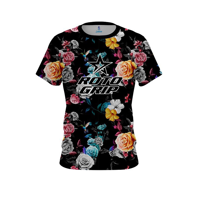 Roto Grip Hummingbird Watercolor Art CoolWick Bowling Jersey