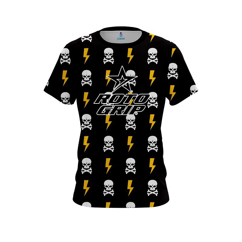 Roto Grip Lightning Skull CoolWick Bowling Jersey
