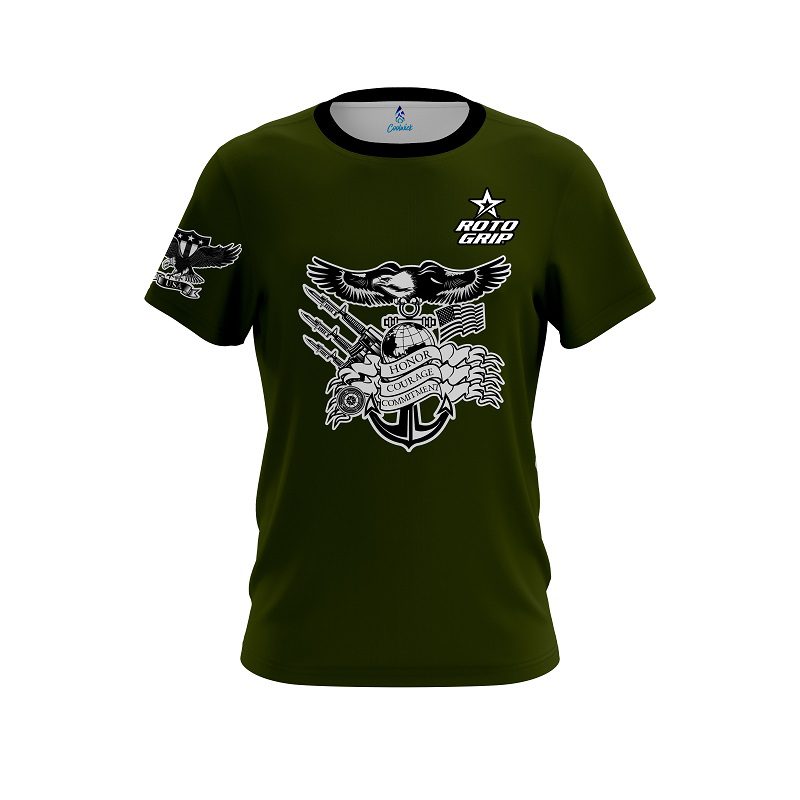 Roto Grip Military Honor CoolWick Bowling Jersey