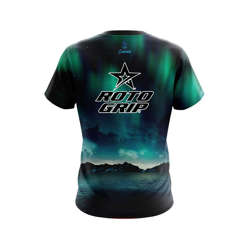 Roto Grip Northern Lights CoolWick Bowling Jersey - Image 2