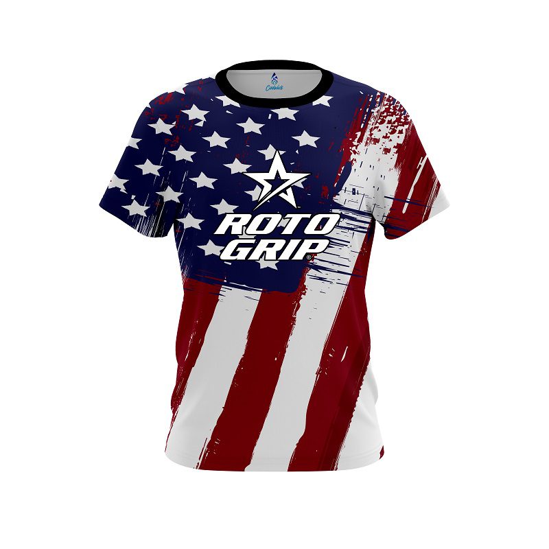 Roto Grip Painted Flag CoolWick Bowling Jersey