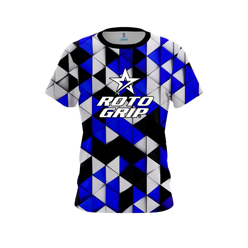 Roto Grip Prism Blue CoolWick Bowling Jersey