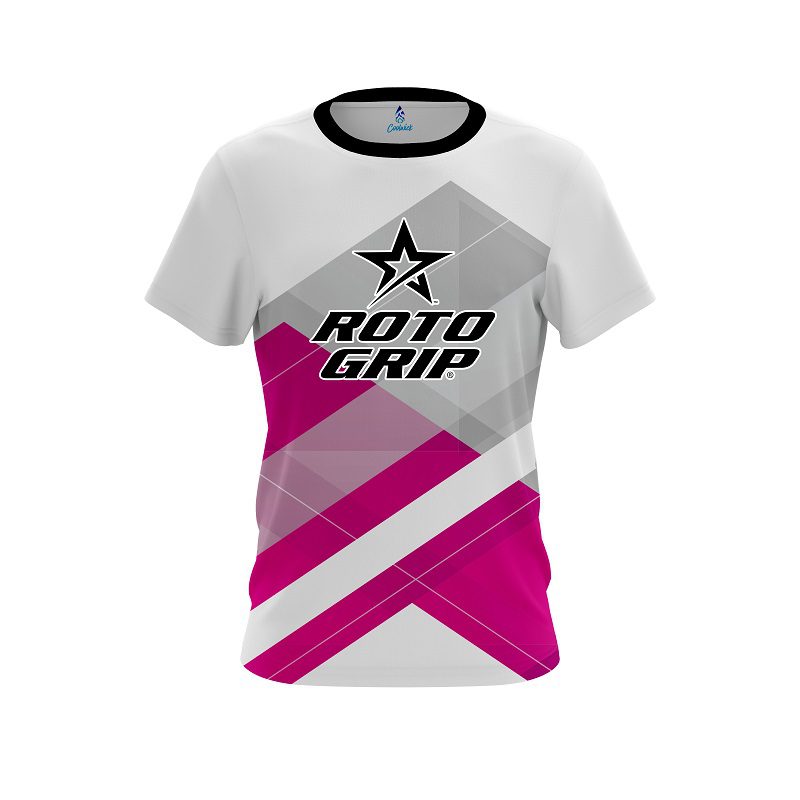 Roto Grip Racing Pink CoolWick Bowling Jersey