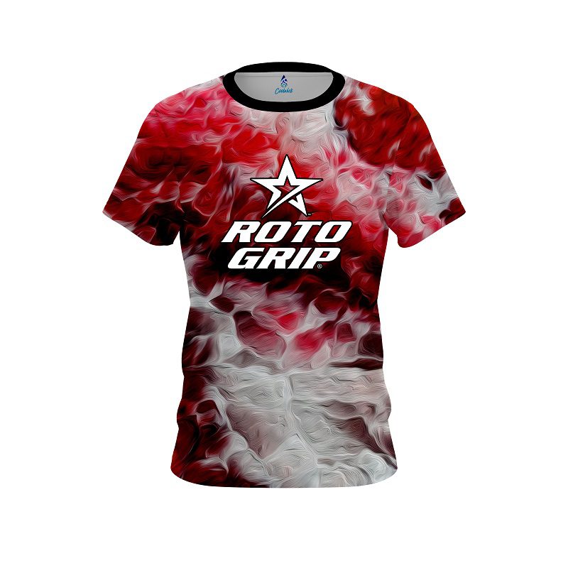 Roto Grip Red Marble Onyx CoolWick Bowling Jersey