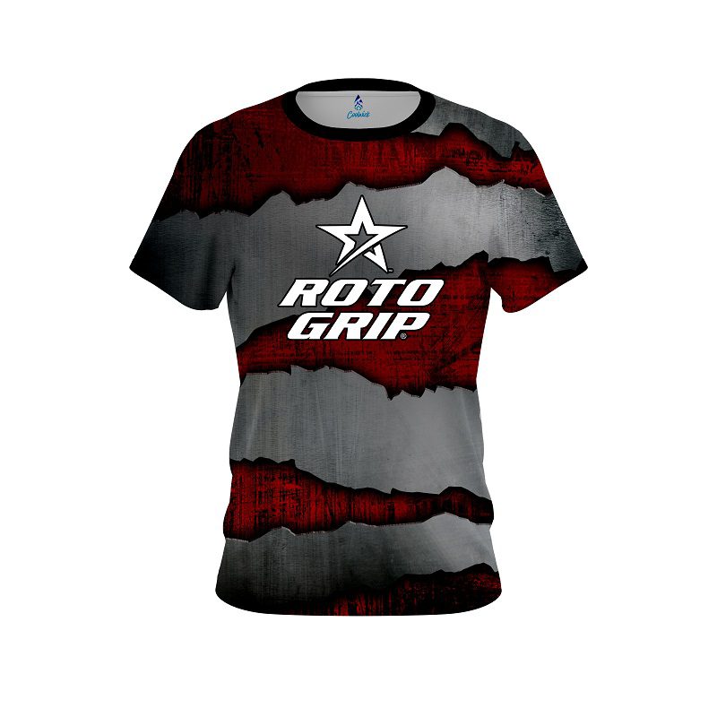 Roto Grip Red Rigid Steel CoolWick Bowling Jersey