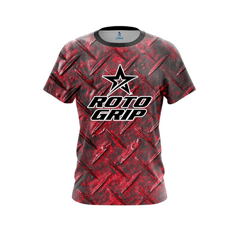 Roto Grip Red Diamond Plate CoolWick Bowling Jersey