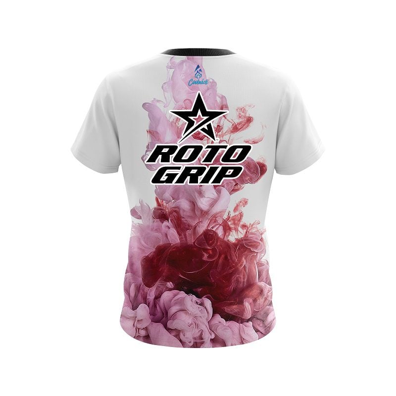 Roto Grip Red ink Splash CoolWick Bowling Jersey - Image 2