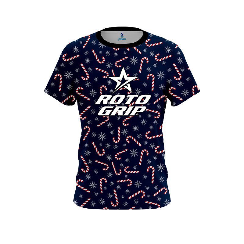 Roto Grip Snowy Candy Cane CoolWick Bowling Jersey