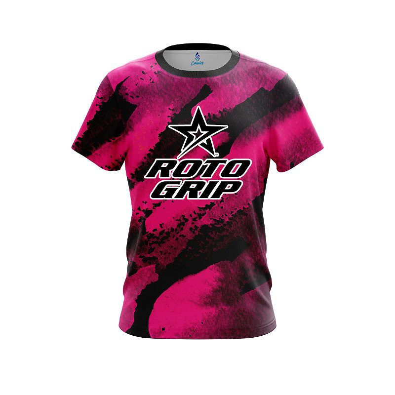 Roto Grip Solid Pink Grunge CoolWick Bowling Jersey