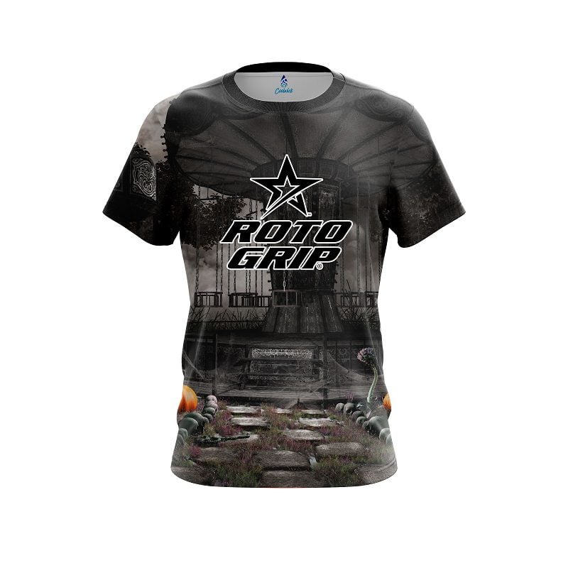 Roto Grip Spooky Carnival Carousel CoolWick Bowling Jersey FREE
