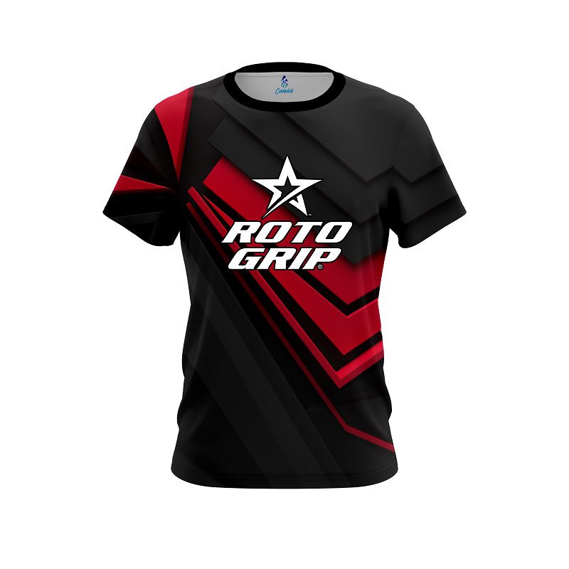 Roto Grip Steaming Dynamic Red CoolWick Bowling Jersey