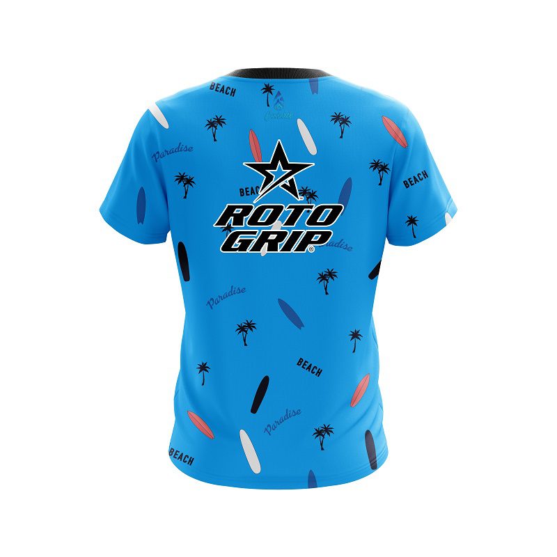 Roto Grip Paradise Palms CoolWick Bowling Jersey - Image 2