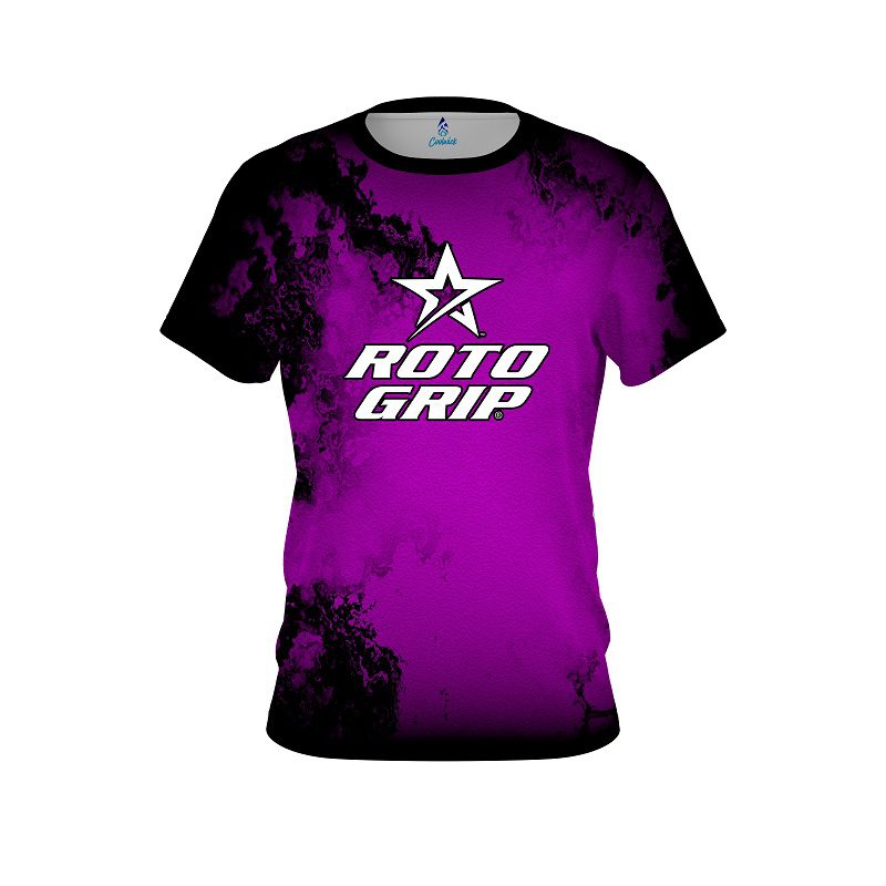 Roto Grip Toxic Rugged Smoke Purple CoolWick Bowling Jersey