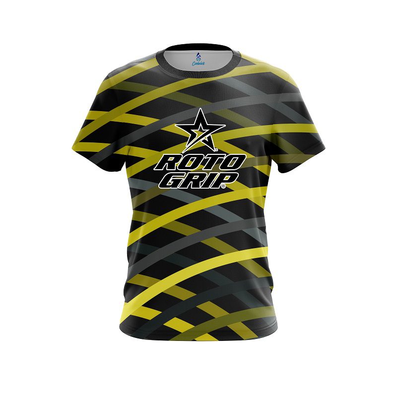 Roto Grip Turmoil Yellow CoolWick Bowling Jersey