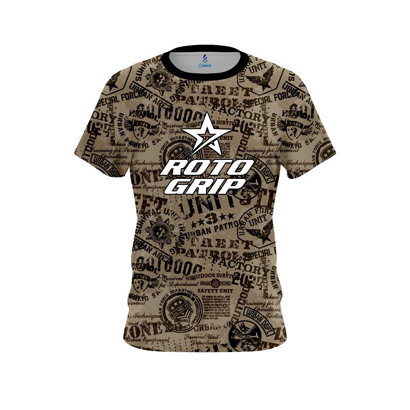 Roto Grip Urban Military Grunge CoolWick Bowling Jersey