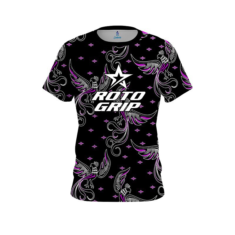 Roto Grip Phoenix Break Purple CoolWick Bowling Jersey