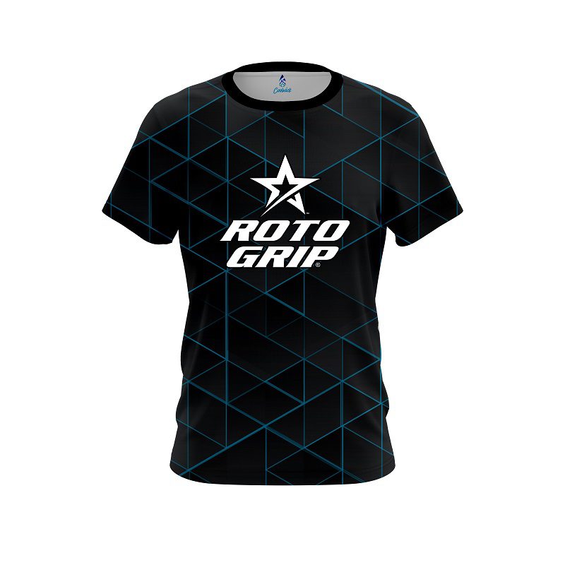 Roto Grip Geo Light Blue CoolWick Bowling Jersey