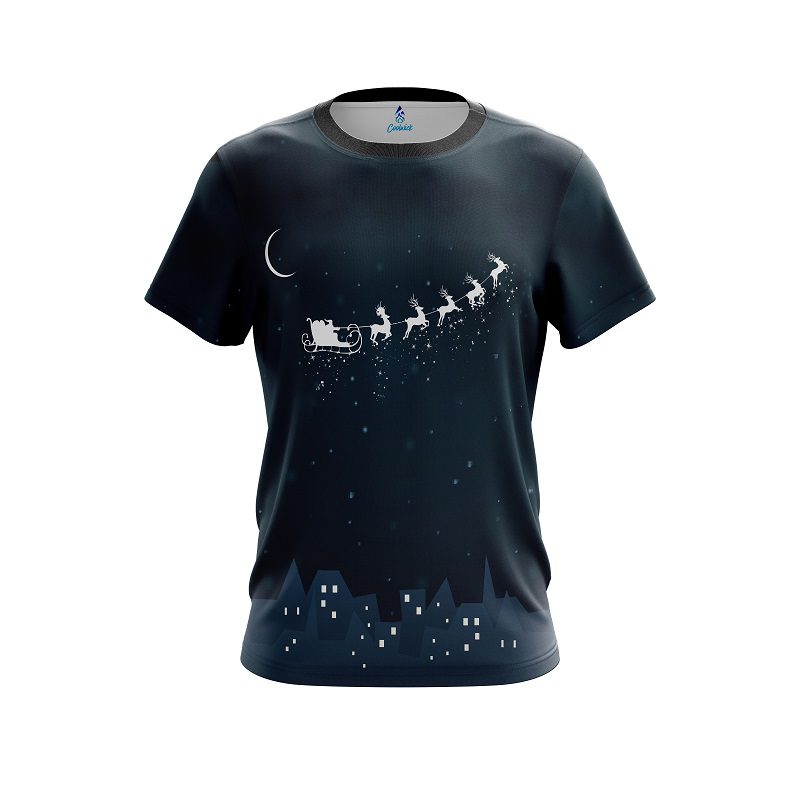 Plain Santa Express CoolWick Bowling Jersey