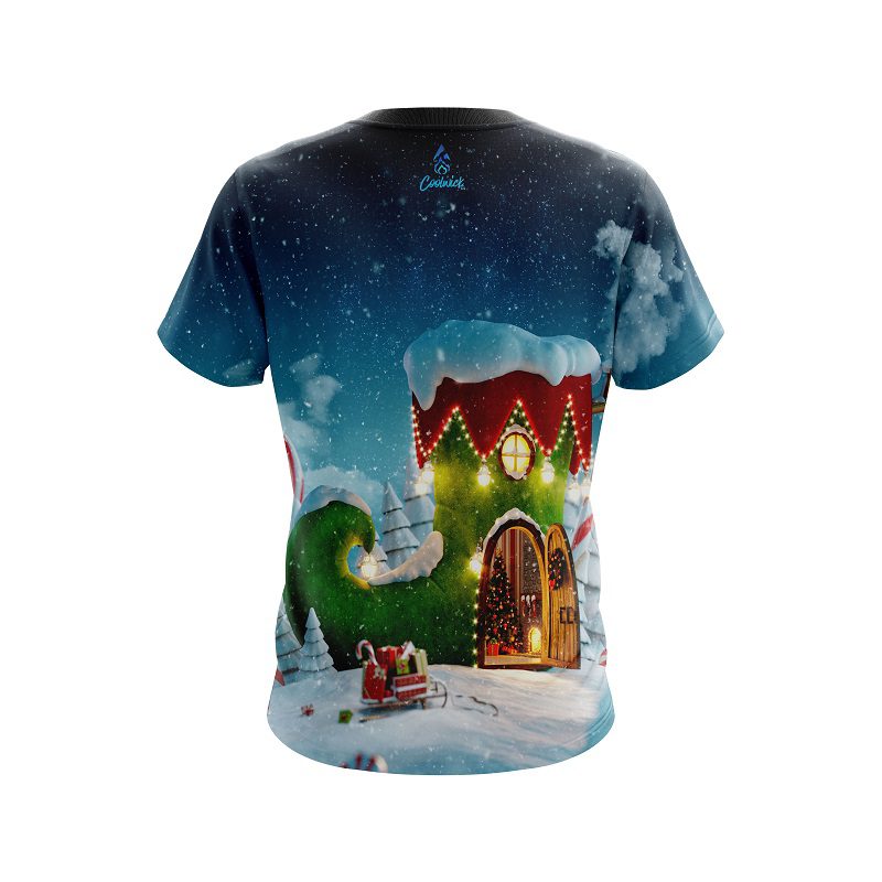 Plain Santas Workshop CoolWick Bowling Jersey - Image 2