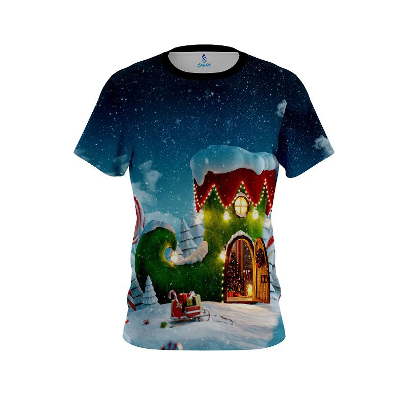 Plain Santas Workshop CoolWick Bowling Jersey