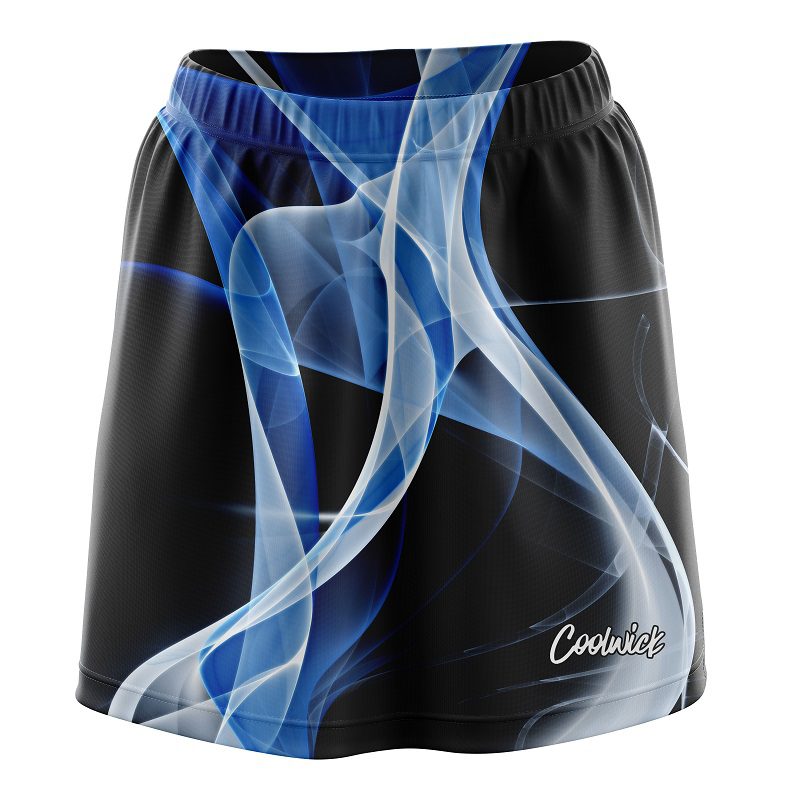 Smokey Blue CoolWick Bowling Skort