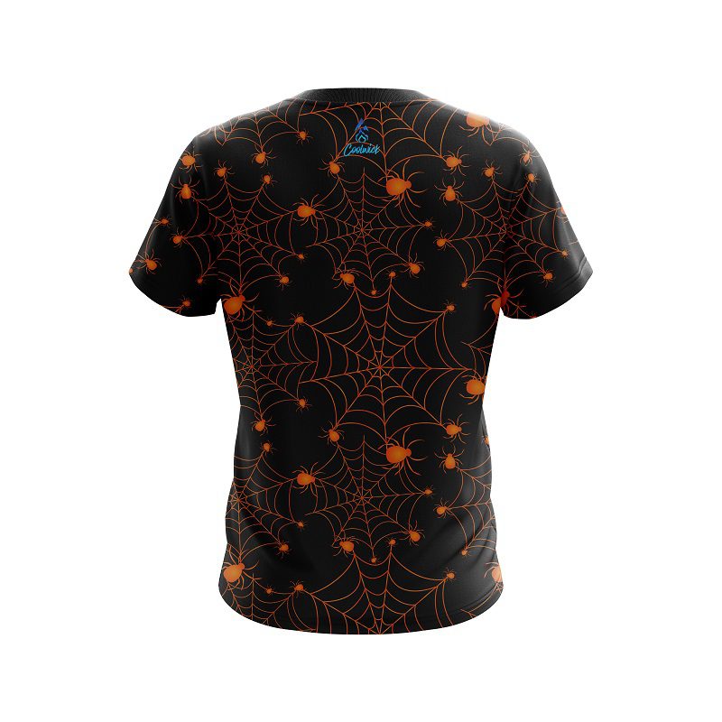 Plain Spider Web Madness CoolWick Bowling Jersey - Image 2