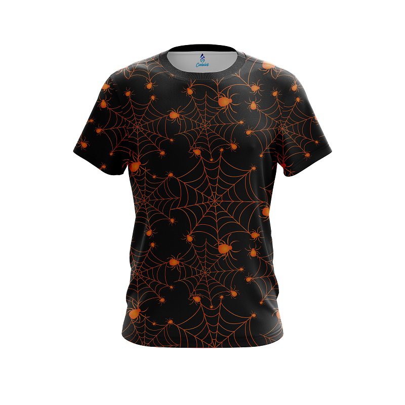 Plain Spider Web Madness CoolWick Bowling Jersey