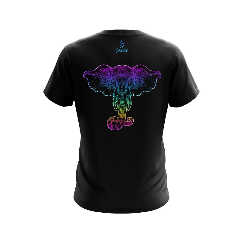 Plain Spirit Elephant CoolWick Bowling Jersey - Image 2
