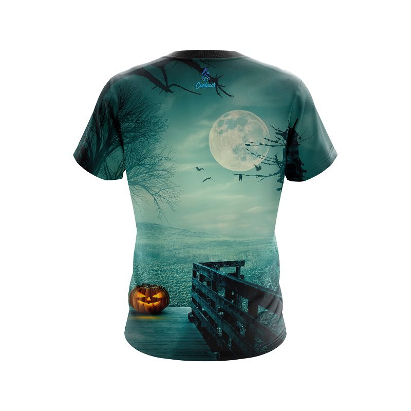 Plain Spooky Hollow CoolWick Bowling Jersey - Image 2