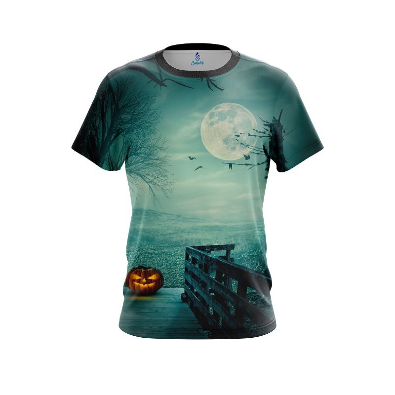 Plain Spooky Hollow CoolWick Bowling Jersey