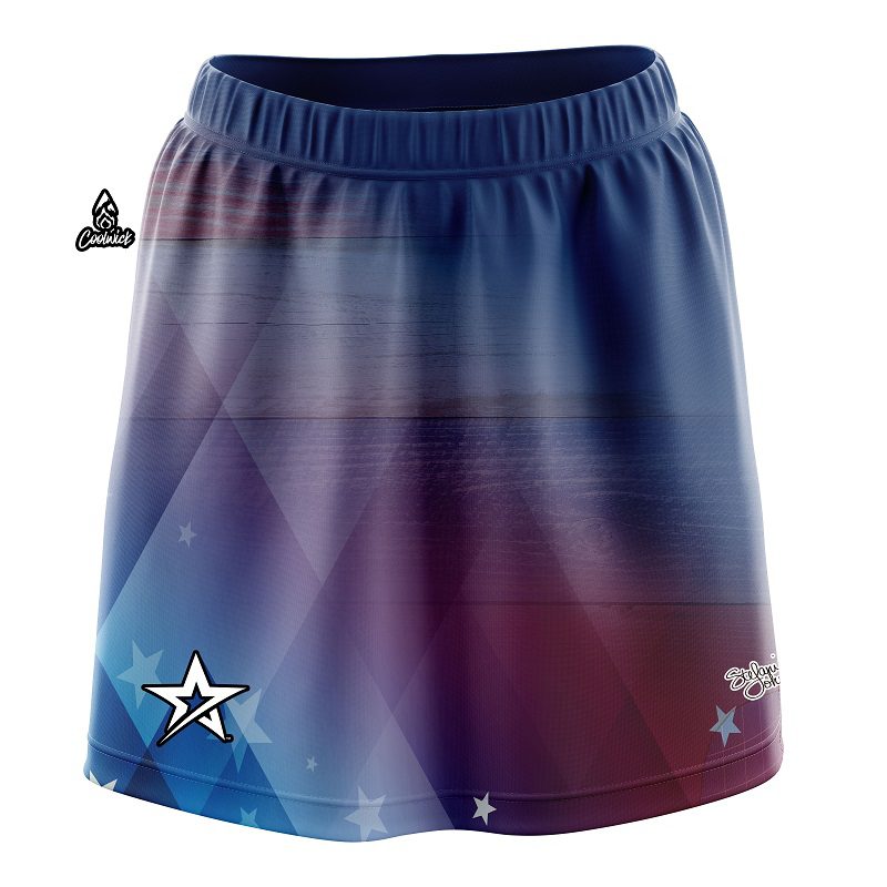 Stefanie Johnson Roto Grip Proud To Be USA CoolWick Bowling Skort