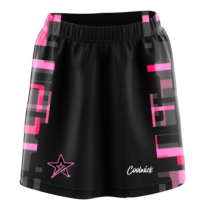 Stefanie Johnson Neon Geometric CoolWick Bowling Skort