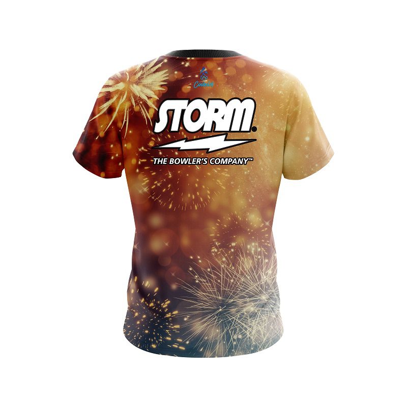 Storm Holiday Explosion Semi-Custom CoolWick Bowling Jersey - Image 2