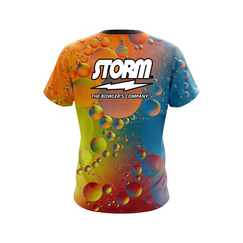 Storm Air Bubbles Semi-Custom CoolWick Bowling Jersey - Image 2