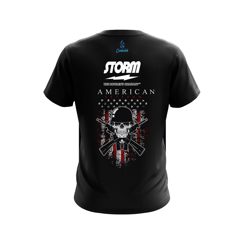 Storm American Veteran Semi-Custom CoolWick Bowling Jersey - Image 2