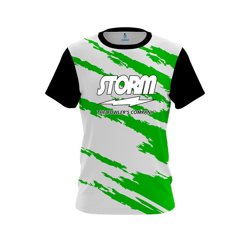 Storm Athlete Bolt Green CoolWick Bowling Jersey
